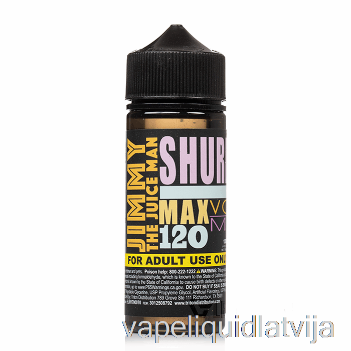 Shurb - Jimmy The Juiceman - 120ml 3mg Vape šķidrums